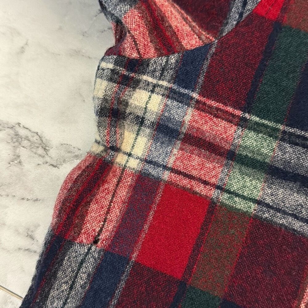 Pendleton Plaid 100% Virgin Wool Button Down Shir… - image 5